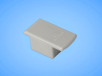 130/S - End Stop Silver