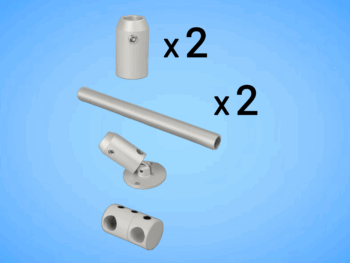 313VS - V Hanger Assembly Silver (1000mm)