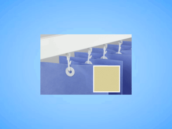 U/BS/42/1950/A - Box of 12 - Universal Disposable Curtains - Bali Sand 4200mm