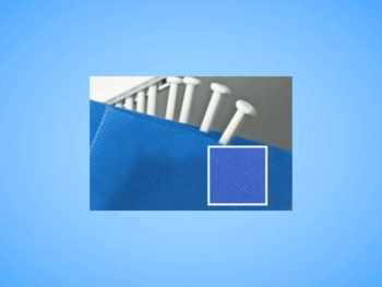 G/SB/42/1950/A - Box of 12 - Uni-Glide Disposable Curtains - Summer Blue 4200mm