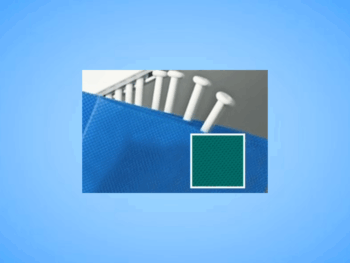 G/FG/42/1950/A - Box of 12 - Uni-Glide Disposable Curtains - Forest Green 4200mm