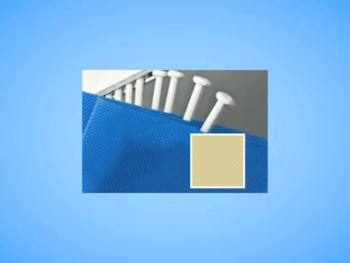 G/BS/42/1950/A - Box of 12 - Uni-Glide Disposable Curtains - Bali Sand 4200mm