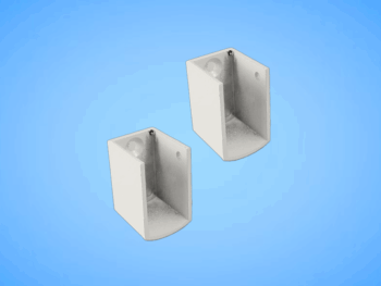123S/W/2 - 2 x Movatrack Wall End Brackets