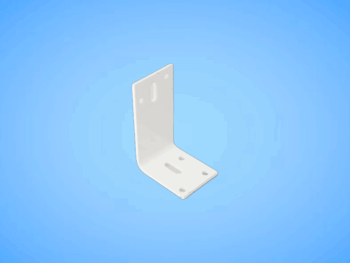 119W - Wall Bracket 75mm White