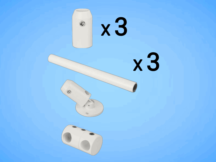 313U/1 - Hanger Assembly and V-Hanger Assembly Ceiling Supports (1000mm)